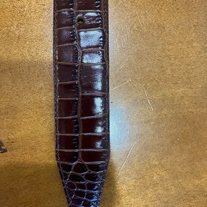 Men's Allen Edwards  size 36 leather Belt